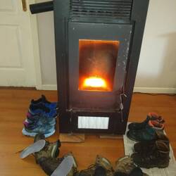 Maybe our boots will dry out this time!