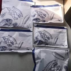 Fisch in Verpackung