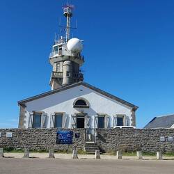 Hinterm Leuchtturm ist militärische Zone