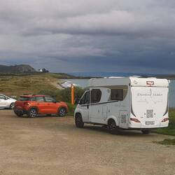 Übernachtungsplatz am Meer