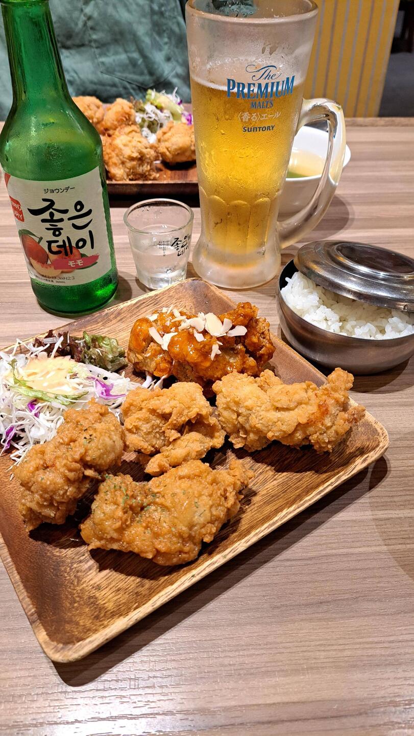 Korean fried chicken