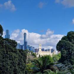 Blick auf das Government House