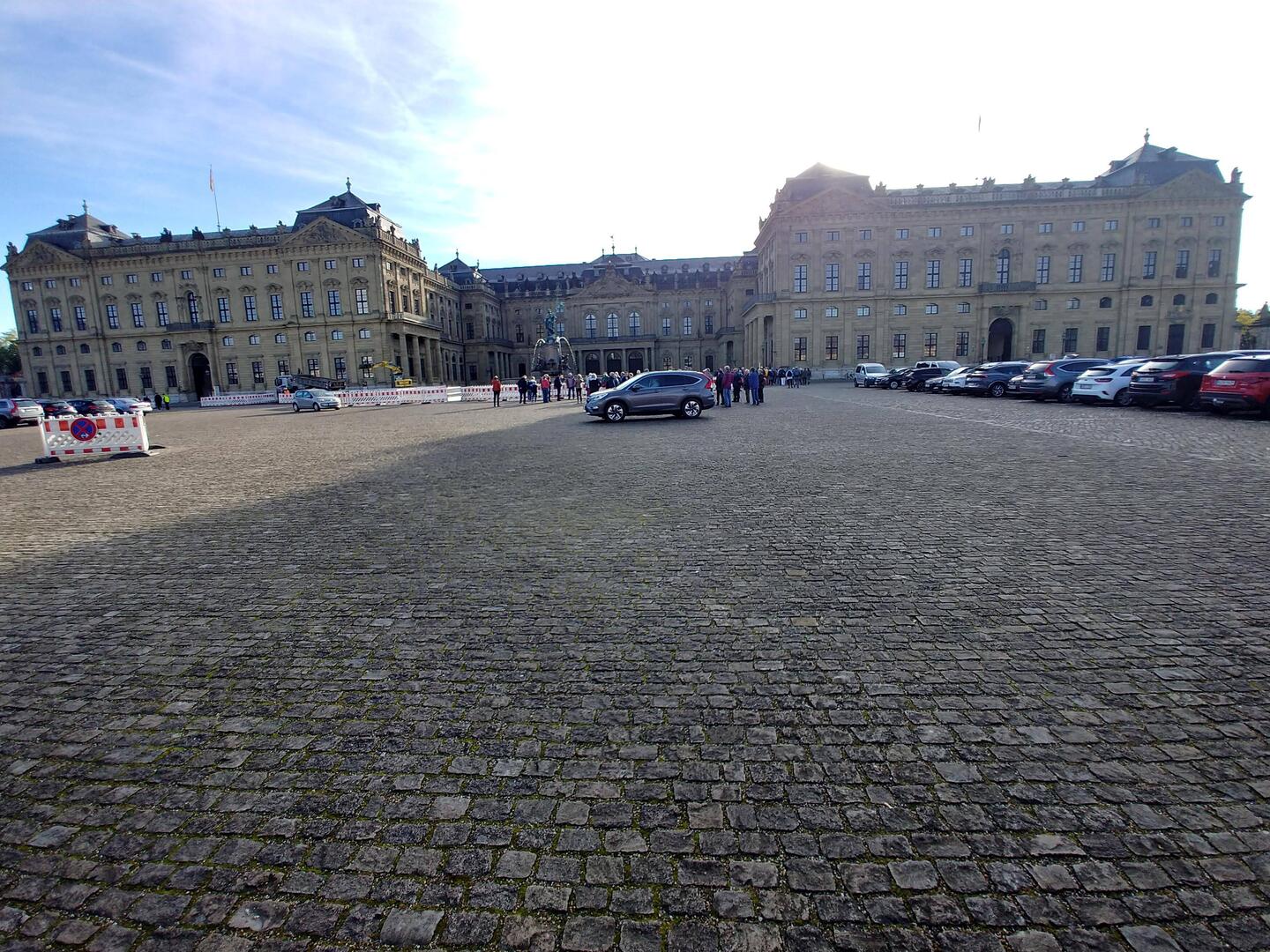 Erster AHA Moment: die Residenz Würzburg. Ein Palast aus dem 18. Jahrhundert