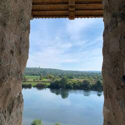 Blick über den Dnjestr zur Ukraine