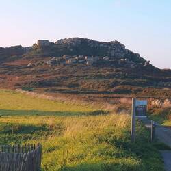 Blick vom Campingplatz