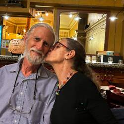 My brother Mike and Barbara