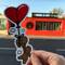 Der Sticker ist jetzt unserer!