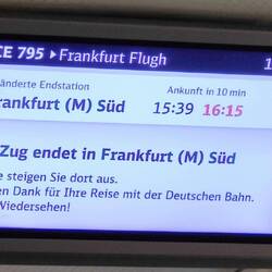 Zum Glück hat es da nicht mehr geregnet.