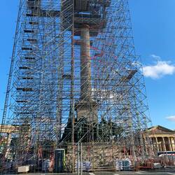 Statue wird leider restauriert