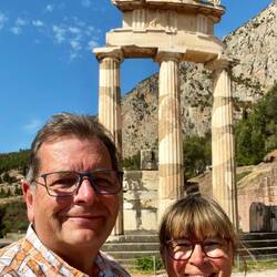 Der Tholos, das Heiligtum der Athena