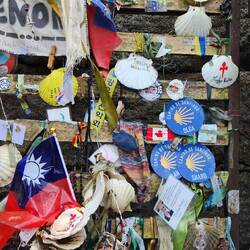 A Camino monument