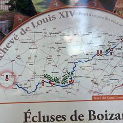 Louis XIV tried to build a pretty long canal to bring water to Versailles ... and failed