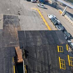 Die Rampen werden wieder hochgezogen