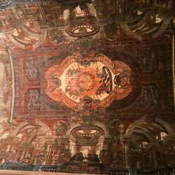 sehr schöne Holzdecke...