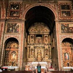 Im Innern der Jesuitenkirche