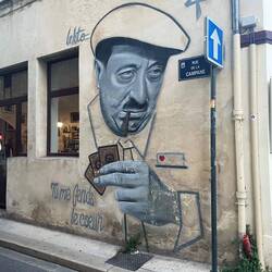 A local piece of street art