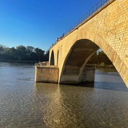 Two of the remaining four arches