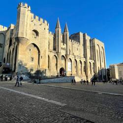 The Popes Palace - very impressive and imposing