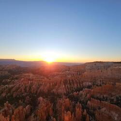 Il fait 0 degré au lever, 32° à midi !