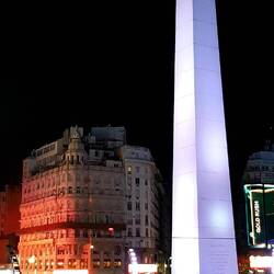 Midnight in downtown.