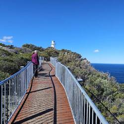 Fantastic trail to the lighthouse