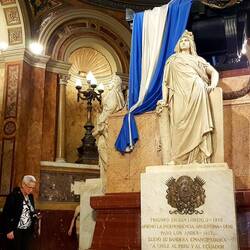 Tomb of General San Martin in Catrdral Metropolitana.