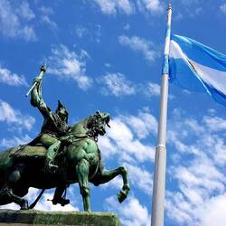 General Jose San Martin. Eliberator of Argentina, Chile & Peru.