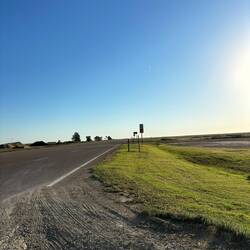 Lonely roads Kansas