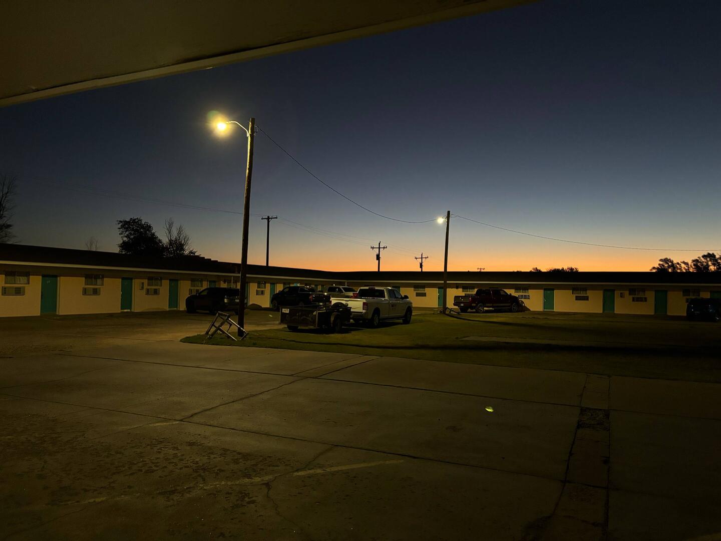 The Townsman Hotel in Boise City, OK in the Panhandle. Sparse!