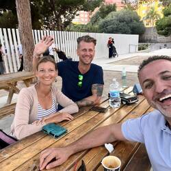 Lieber Carlos, vielen Dank für den schönen Tag! - Quierido Carlos, muchas gracias por el dia hermoso