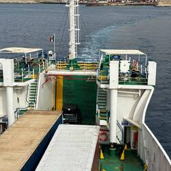 Da steht Rangy, direkt vor der Rampe