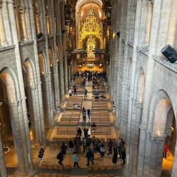 Cathedral viewed from upper level