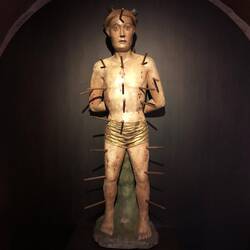 Possibly an early acupuncture treatment