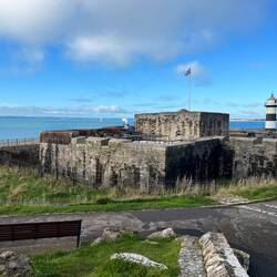Southsea castle originally built by Henry VIII