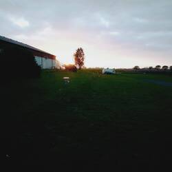 Unser letzter Sonnenuntergang in Schweden