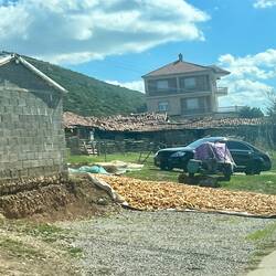 Erntezeit in Albanien