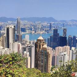 Blick vom Victoria Peak