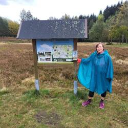 Im Hintergrund gab es den Ort Hasenreuth, dieser musste dem Eisernen Vorhang weichen.