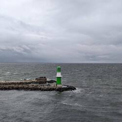 Hafeneinfahrt Warnemünde