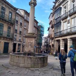 The streets get narrower.