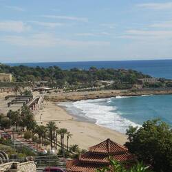 Wieder mal ein Blick aufs Mittelmeer, diesmal aus Tarragona