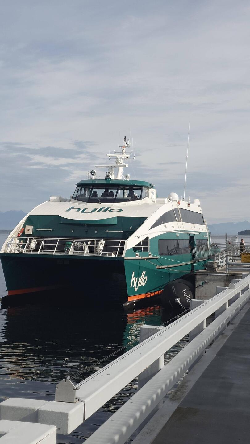 Mit dem Hollu Speedbout nach Nanaimo auf Vancouver Island