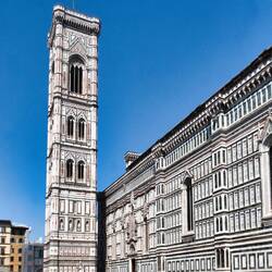 Bell Tower and Catherdal of Santa Maria del Fiore