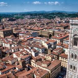 View from Filippo Brunelleschi's dome. It was 463 steps to the top!