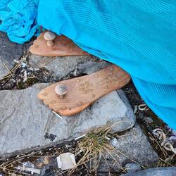 Wooden sandals