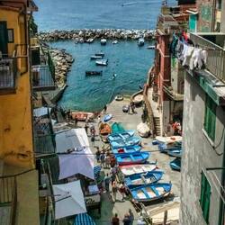 Waterfront at Riomaggiore