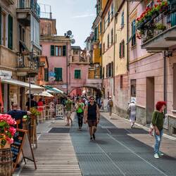 Street scene at Riomaggiore