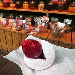 Strawberry mochi