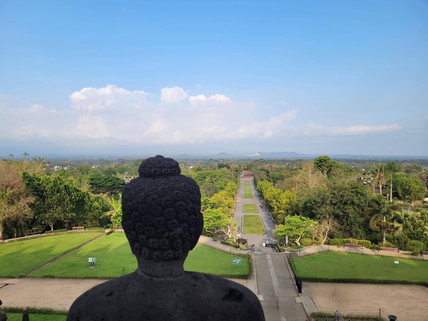 Buddha hat den Überblick