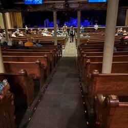 The iconic Ryman Auditorium.